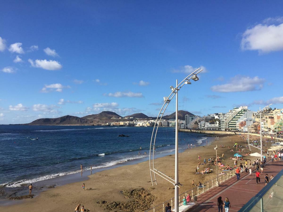 Piso Con Piscina Y Garaje En La Playa De Las Canteras Las Palmas de Gran Canaria Esterno foto